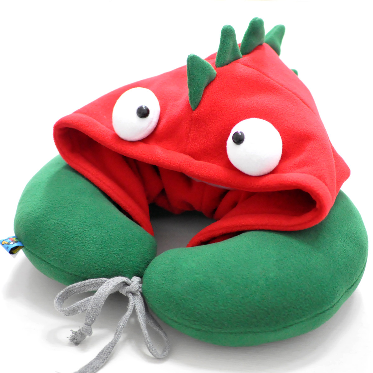 PLUMO皮洛姆萌可爱连帽U型枕卡通护颈枕午睡旅行枕头枕缤纷葡萄牙