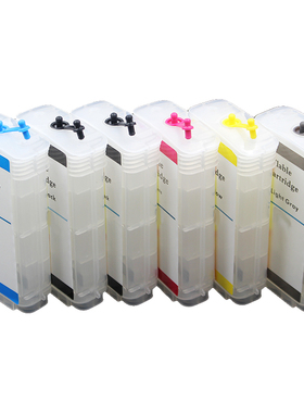 填充墨盒兼容惠普 HP72 HP T1200 T1300 T2300 T770 T795 含芯片