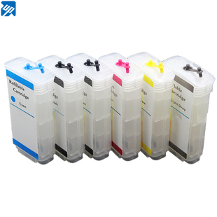 T1200 T1300 T2300 填充墨盒兼容惠普 T795 T770 含芯片 HP72