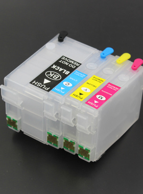 适用爱普生Epson WF-7111 WF-7621 WF-3641 T1881 填充连供墨盒