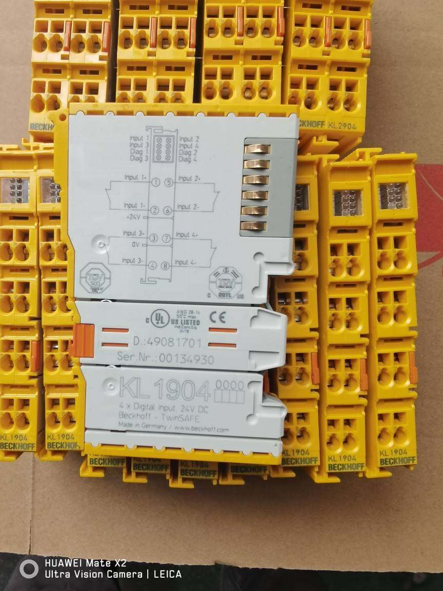 二手倍福模块 KL1904 大批量现货 九成新 包好 议价议价