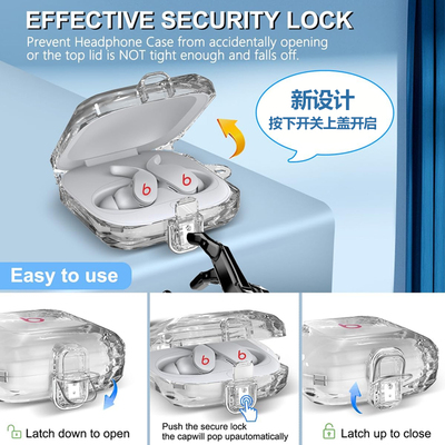 适用beats耳机保护套透明软壳