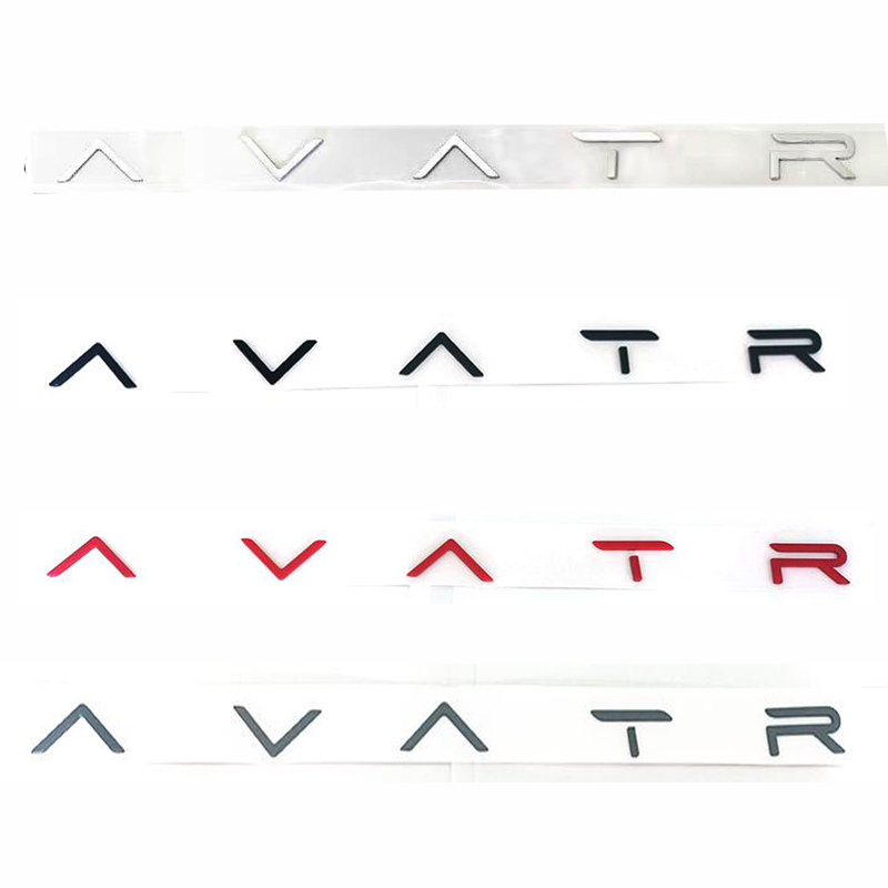 阿维塔AVATR11 12 06 07机头盖 后备箱英文 个性车标字母尾标车贴