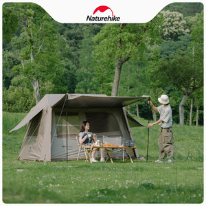 Naturehike挪客Village 6.0屋脊2代速开帐篷户外露营防雨小屋帐