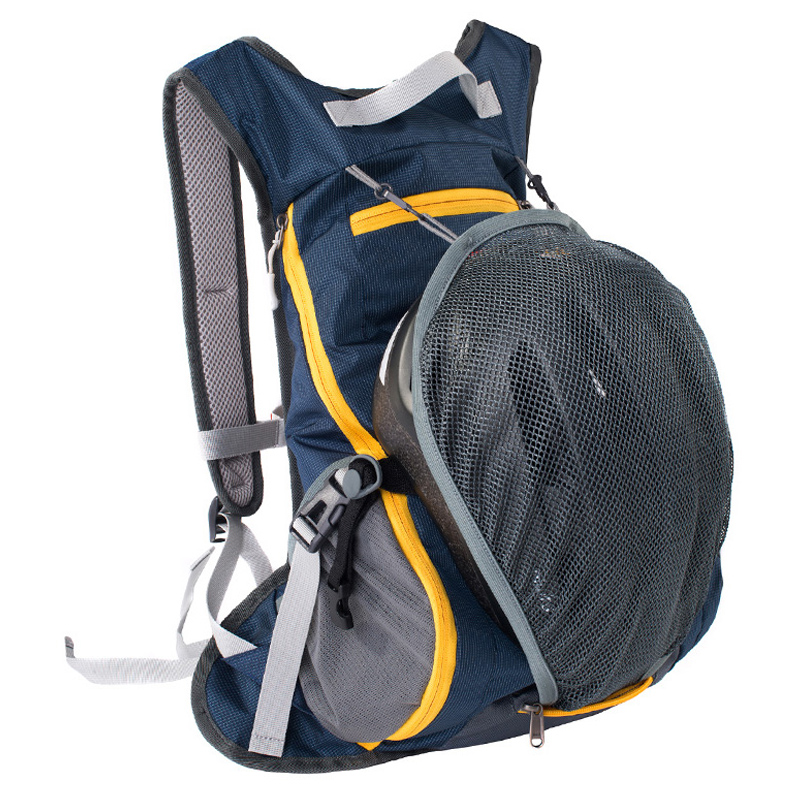 骑行背包山地车双肩包男女超轻透气自行车公路车水袋背包送头盔网