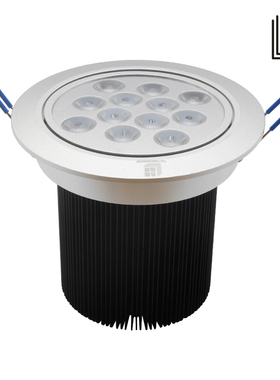 外婆的爱LED单灯30W翡翠珠宝玉石店铺柜台吸顶嵌入式直播节能暖光