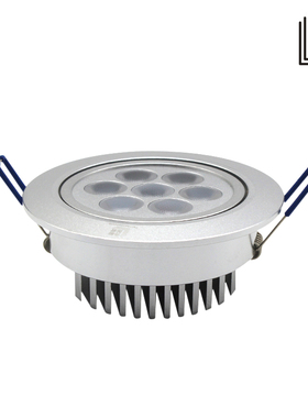 外婆的爱LED单灯翡翠珠宝玉石店铺12W吸顶嵌入式壁柜展示中性暖光