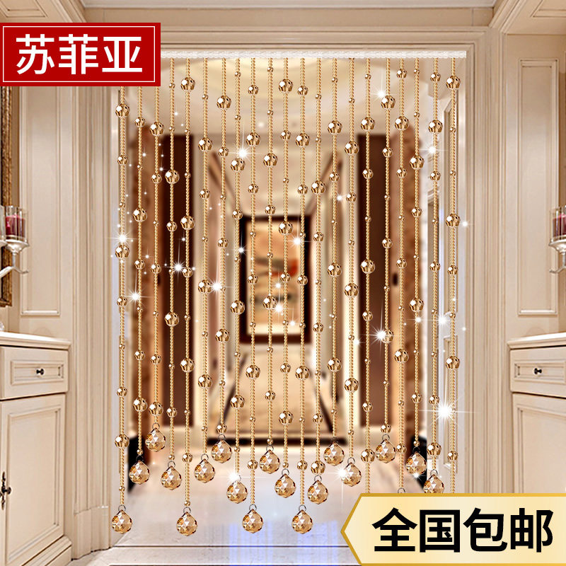 苏菲亚水晶珠帘客厅隔断玄关卧室厨房洗手间成品窗帘门帘风水帘子|ruв категории домашний ткань, занавес, занавес и аксессуары, занавес/занавес - от Buy2taobao.com для оказания профессиональной услуги покупки агента Taobao