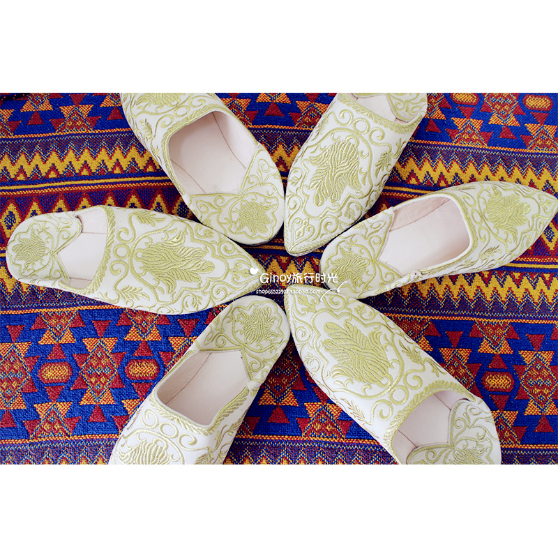 摩洛哥新品手工金线刺绣黄金旅行