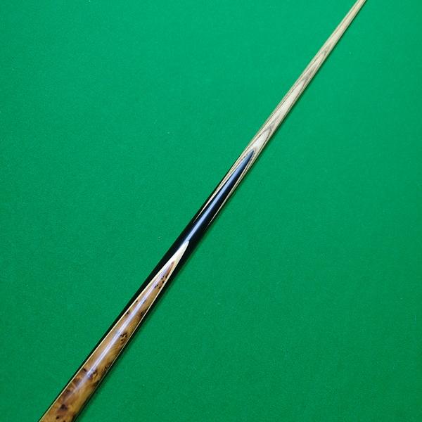 金牌台球 Tony Glover 通杆G6  正面金樟木瘤木插花 假一罚十