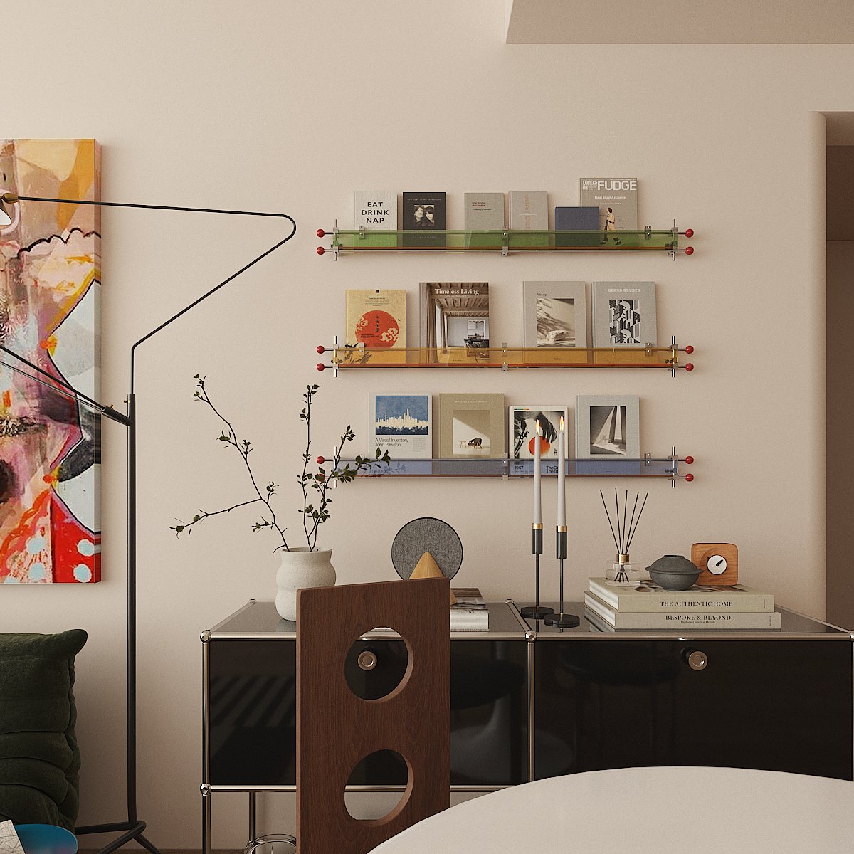 亚克力光轴杂志架展示架