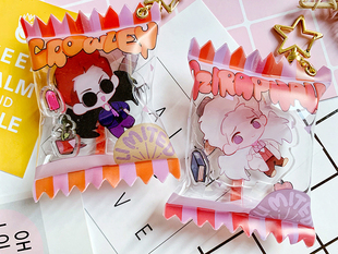 好兆头good omens充气糖果袋挂件同人周边钥匙扣立牌徽章吧唧