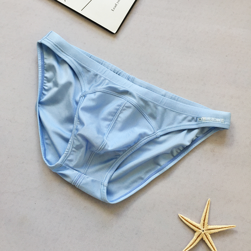 纯色紧身夏潮款度假比基尼游泳裤