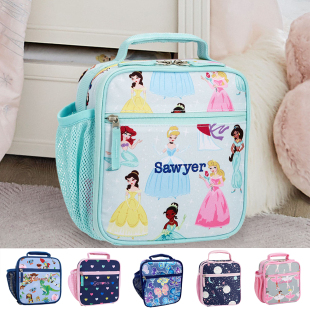 Pottery kids小学生保温包午餐包饭盒袋手提便当包加厚防水 barn