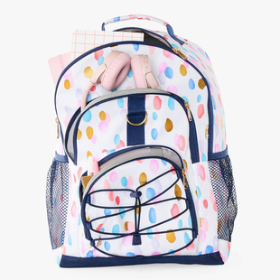 美国Pottery barn kids学生书包初中生减负护脊大容量男女生超轻
