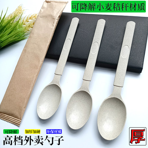 加厚一次性勺子独立包装外卖勺