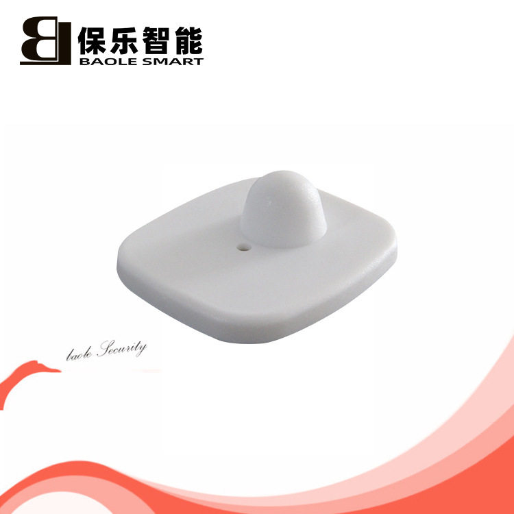 射频防盗扣 小方扣 服装超市防盗扣 白小方 防盗标签 防盗方块