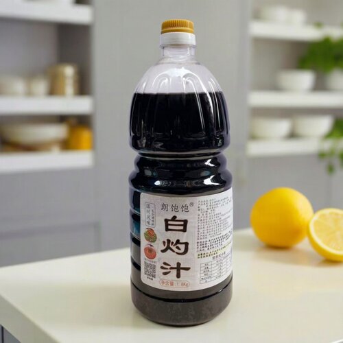 温州风味白灼汁一汁成菜海鲜蔬菜