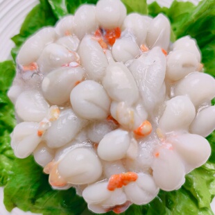 温州特产小墨鱼蛋淡咸味带膏乌贼蛋新鲜目鱼蛋新鲜腌制水产海鲜