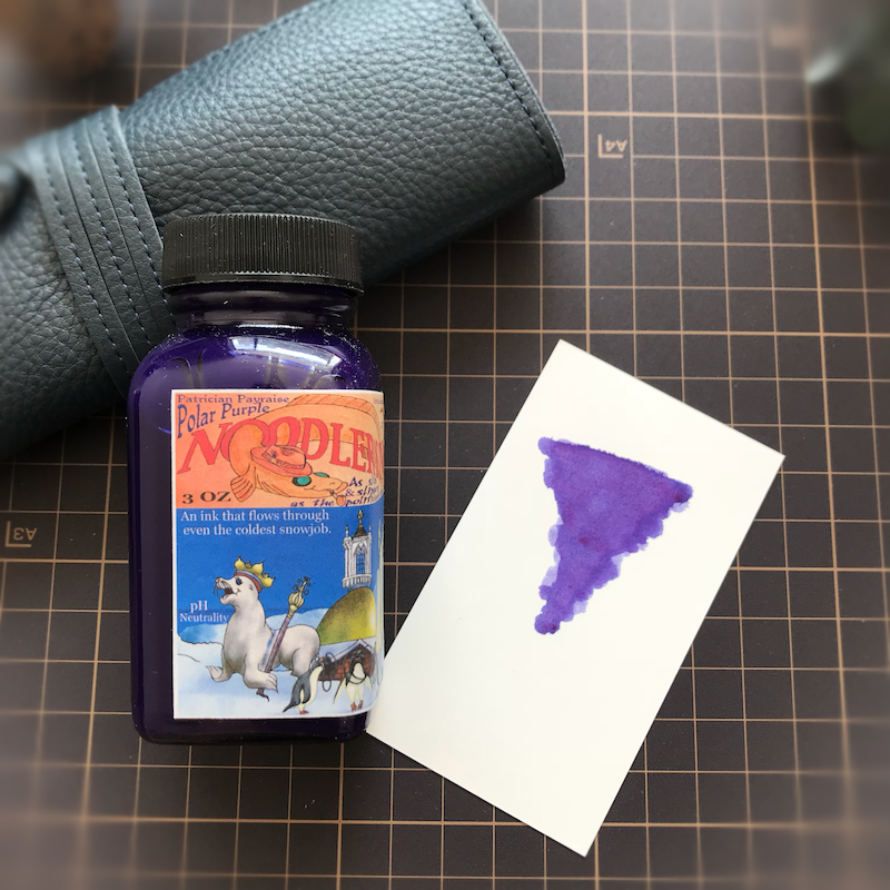 Noodler's Ink鲶鱼墨水彩色钢笔墨水北非紫紫罗兰贝壳紫等紫色系