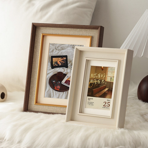 相框摆台6寸10装裱书法空框挂墙