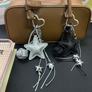 塔成 适用于甜酷个性五角星星立体包包挂件书包装饰挂件韩系ins情