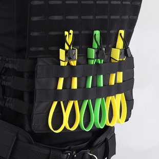 龙鳞甲塑料束扎带可解锁重复使用ASP尼龙扎带拉环式 送钥匙 捆绑带