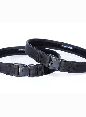 龙鳞甲38mm硬质细腰带香港ESKI多功能户外内腰带爱斯黑色户外腰带