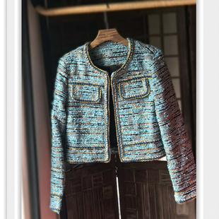 孤品小香款短外套 少女明星同款