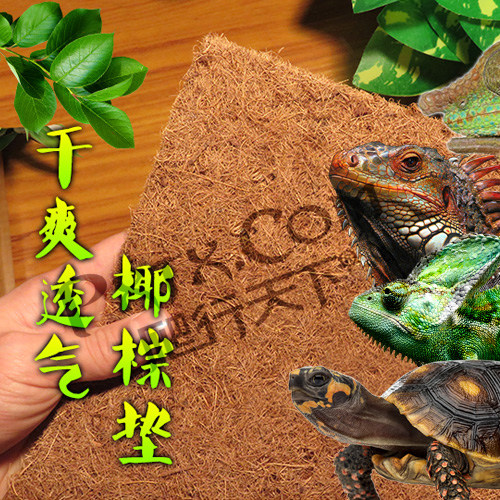 爬虫陆龟饲养箱椰棕垫垫材