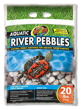 ZOOMED祖迈特美国原装鹅卵石水族垫材水龟鱼造景垫材可重复使用