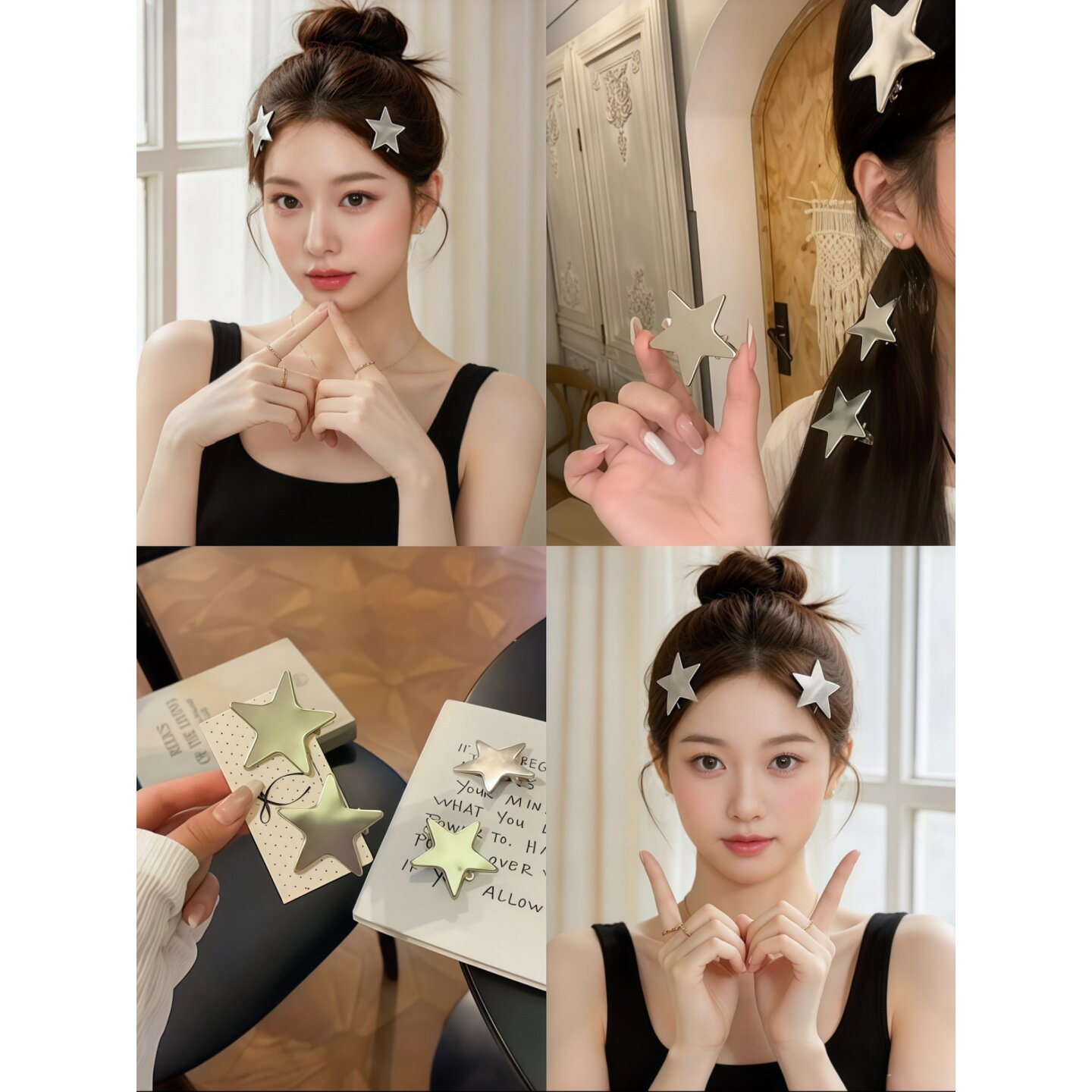 发夹女侧边刘海夹碎发夹子头饰