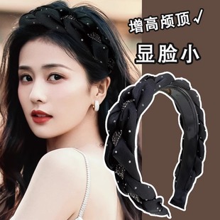 2023带齿发箍女洗脸头箍发卡头饰新款 新款 女款 非金属布艺发饰时尚