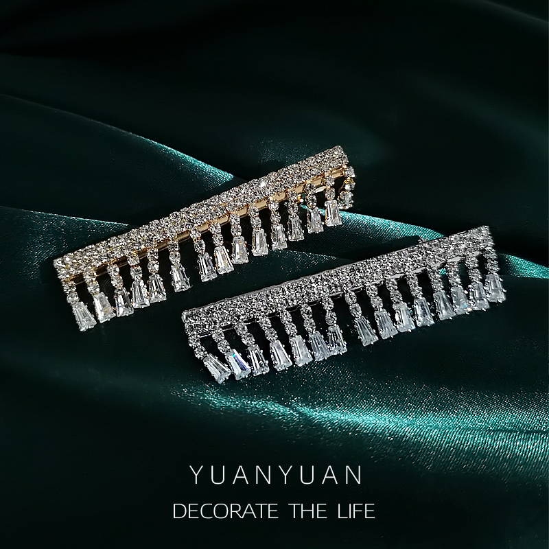 发饰镶钻简约风气质网红侧边夹