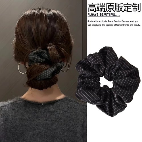 大肠发圈女丸子头头绳显发量发绳