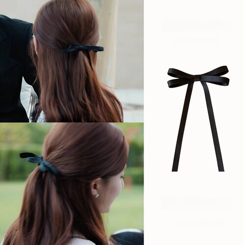 蝴蝶结发夹女半扎发发卡