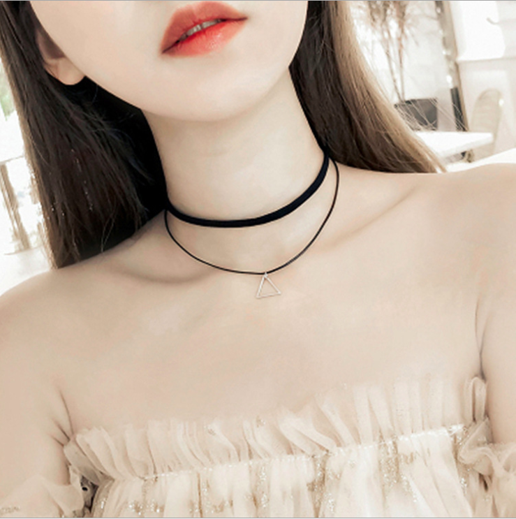 choker小众锁骨链女网红颈带项链韩版简约个性脖子饰品项圈绑带潮|ruв категории Украшения,ювелирные изделия, ожерелье - от Buy2taobao.com для оказания профессиональной услуги покупки агента Taobao
