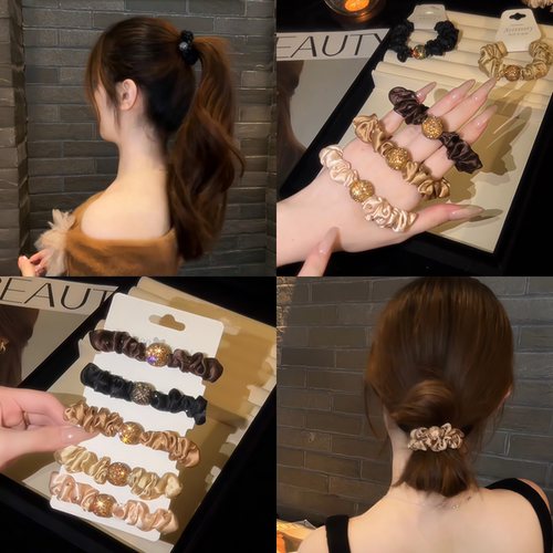 大肠发圈女皮筋女扎马尾头绳