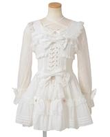 Japanese-style Liz lisa Lolita lace patchwork pink dress, mass-produced rose ribbon flower knot dress thumbnail 3