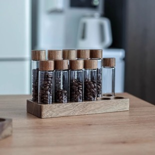 咖啡豆密封罐咖啡粉保存罐茶叶罐便携迷你玻璃瓶玻璃罐分装小罐子