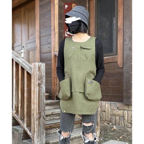 咖啡师围裙防污工作服