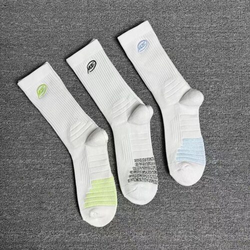篮球袜男中筒涤纶吸汗透气3双装