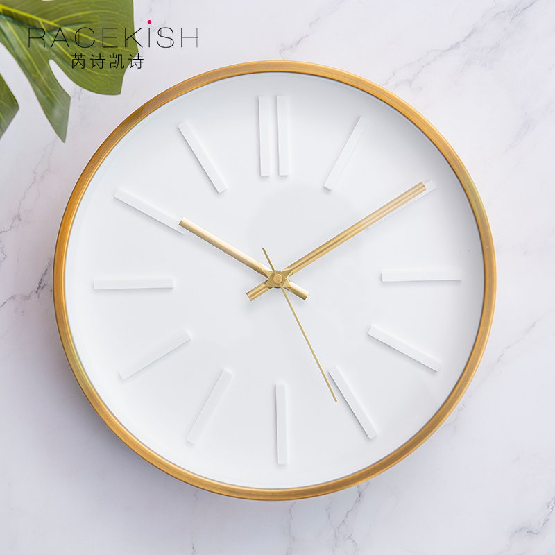 Northern Europe a living room Entrance Mute Large Wall Clock metope Wall hanging Open House Home Furnishing decorate 12 Inch Watchin the Home accessories , Home bell ornaments/Alarm Clock , Wall clock  category - from Buy2taobao.com to provide professional Taobao agent buy service