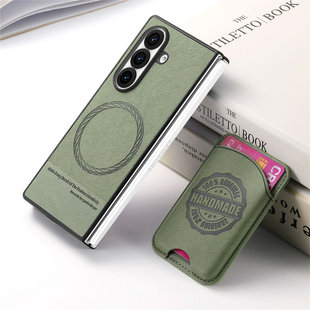 新款 磁吸卡包适用三星zfold7手机壳无线充电zfold5折叠屏w24心系天下fold6全包w25强磁fold4保护套Zflod3防摔