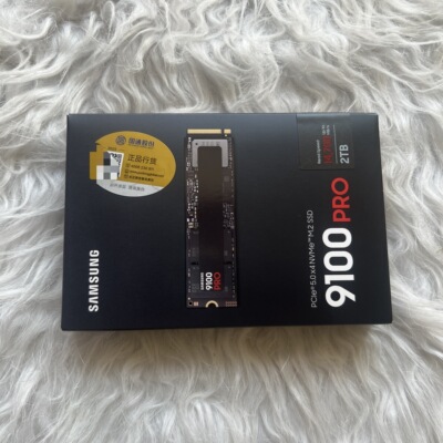 三星Samsung/三星9100 PRO 1T2T4T8T M.2 SSD电脑固态硬盘PCIe5.0
