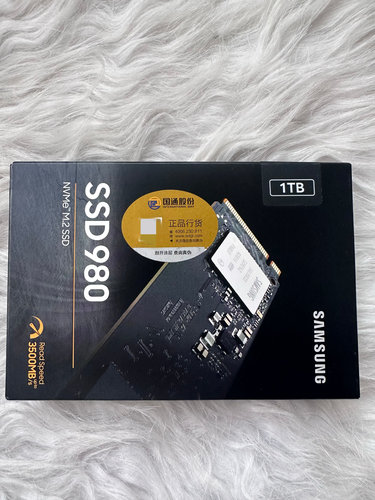 三星SAMSUNG980 1TB SSD固态硬盘M.2接口NVMe协议
