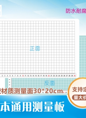 医用ESD病理组织肿瘤手术标本测量塑料拍照尺中医药板色谱卡现货