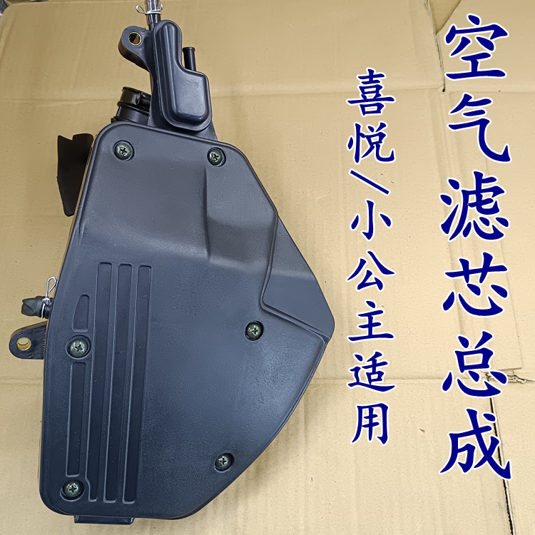 适用于五羊本田小公主空气滤芯喜悦WH100T-H-F-G-A总成空滤器配件