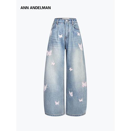 ANNANDELMAN水洗休闲弯刀裤子