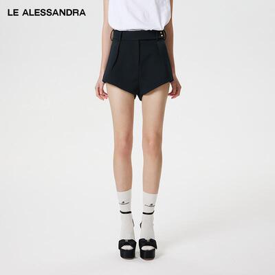 LEALESSANDRA级感西装短裤女